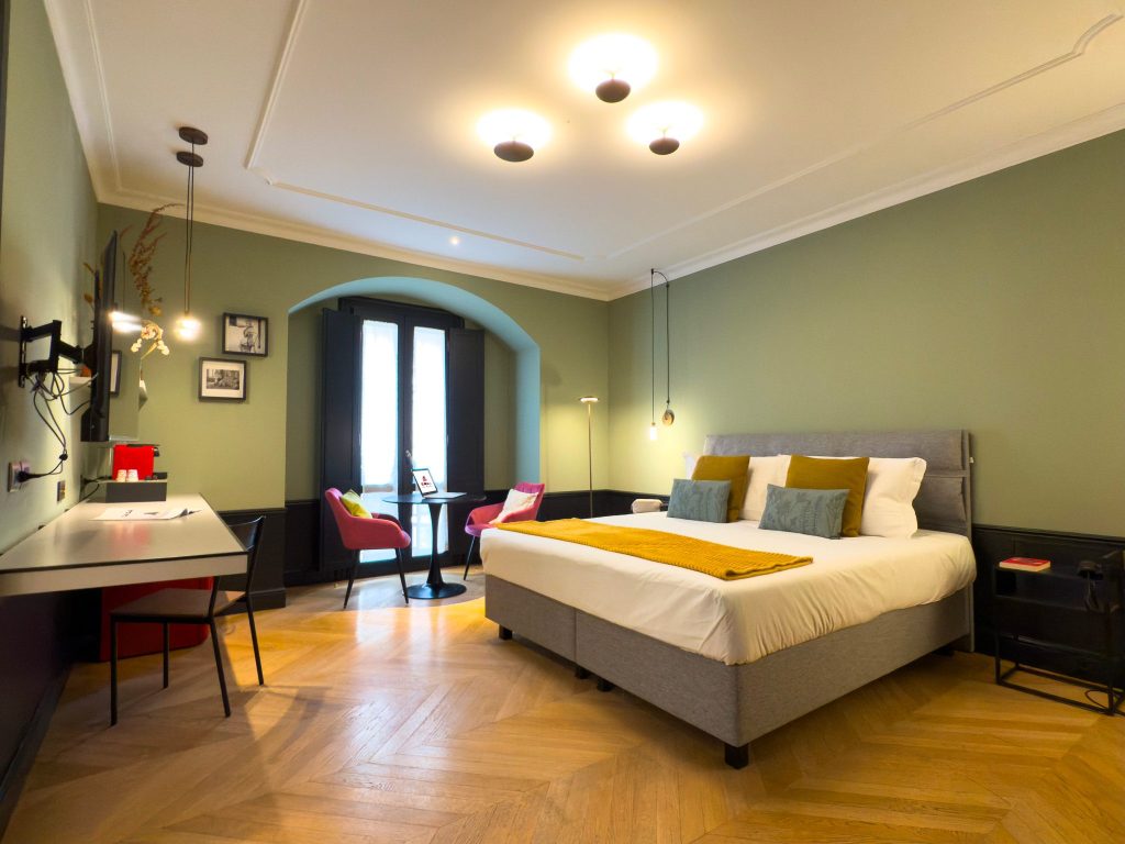 Foto Suite Hayez: Soggiorno di design Luxury Suite Milano Brera - Suite Hayez